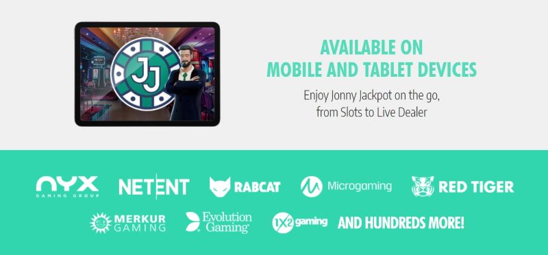 Jonny Jackpot Mobile Casino