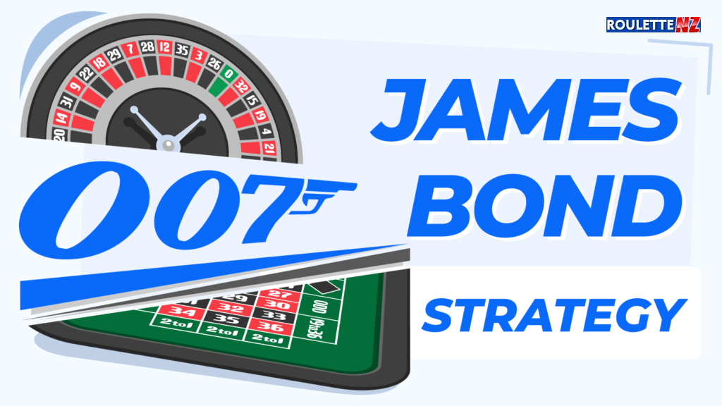 Roulette wheel with playing cards, symbolizing the strategic elements of the James Bond roulette betting system
